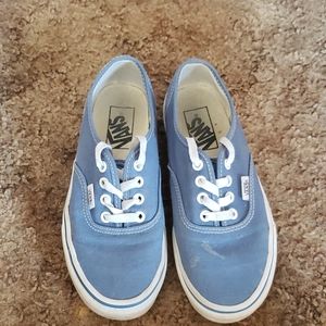 Vans, tennis shoes both shoes